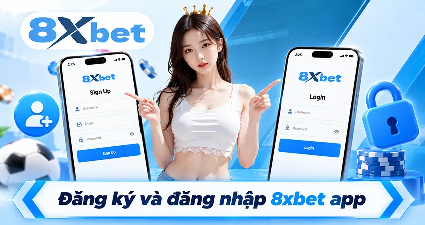 Đăng ký và đăng nhập 8xbet app